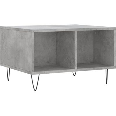 vidaXL Couchtisch Beton Grau - Beistelltisch vidaXL Couchtisch Beton Grau - Beistelltisch