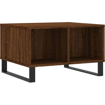 vidaXL Couchtisch Eiche Braun - Beistelltisch vidaXL Couchtisch Eiche Braun - Beistelltisch