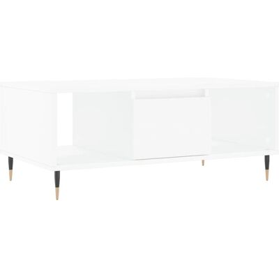 vidaXL Weiß Engineered Holz Couchtisch - Beistelltisch vidaXL Weiß Engineered Holz Couchtisch - Beistelltisch