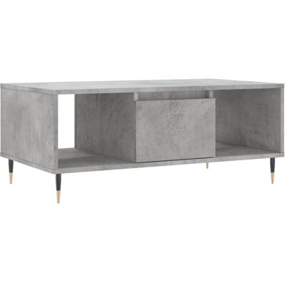 vidaXL 830584 Konkreter Grauer Couchtisch - Beistelltisch vidaXL 830584 Konkreter Grauer Couchtisch - Beistelltisch