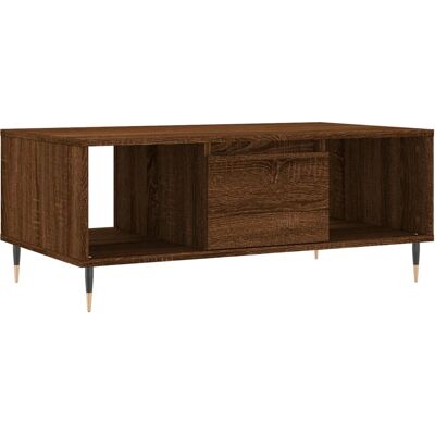 vidaXL 830587 Couchtisch - Dunkel Eiche - Wohnzimmer Tisch vidaXL 830587 Couchtisch - Dunkel Eiche - Wohnzimmer Tisch