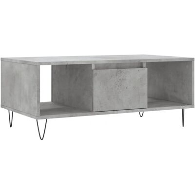 vidaXL 830592 Beton Grau Couchtisch - Beistelltisch vidaXL 830592 Beton Grau Couchtisch - Beistelltisch