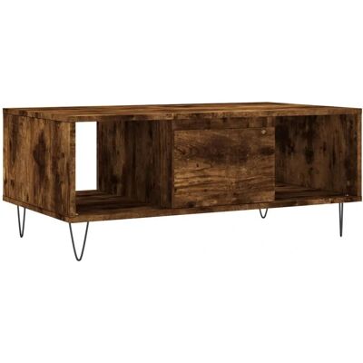 vidaXL Couchtisch Räucher Eiche - Beistelltisch vidaXL Couchtisch Räucher Eiche - Beistelltisch