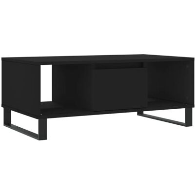 vidaXL 830597 Schwarzer Couchtisch - Beistelltisch vidaXL 830597 Schwarzer Couchtisch - Beistelltisch