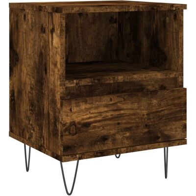 vidaXL Eichen Nachttisch - Eleganter Holz Nachttisch vidaXL Eichen Nachttisch - Eleganter Holz Nachttisch