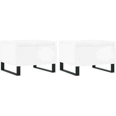 vidaXL 830877 Weiße Couchtisch-Set - Couchtisch vidaXL 830877 Weiße Couchtisch-Set - Couchtisch