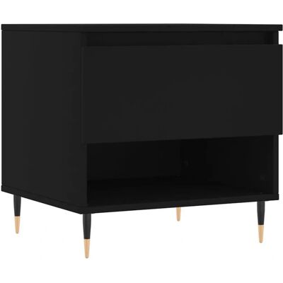 vidaXL 830894 Zwarte Salontafel - Bijzettafel vidaXL 830894 Zwarte Salontafel - Bijzettafel