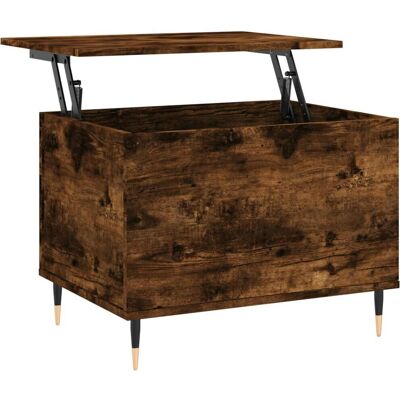 vidaXL Coffee Table Smoked Oak - Coffee / Side / End Table vidaXL Coffee Table Smoked Oak - Coffee / Side / End Table