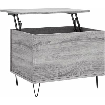 vidaXL Graues Sonoma Couchtisch - Beistelltisch vidaXL Graues Sonoma Couchtisch - Beistelltisch