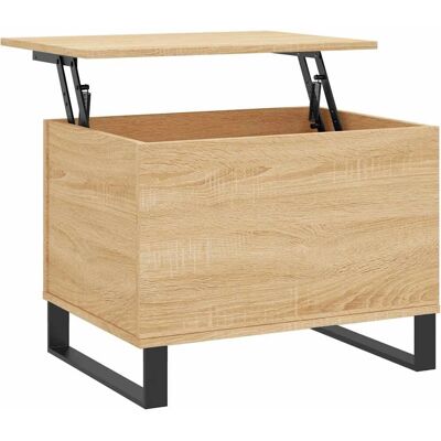 vidaXL Sonoma Eiken Salontafel - Meervoudig Gebruik vidaXL Sonoma Eiken Salontafel - Meervoudig Gebruik
