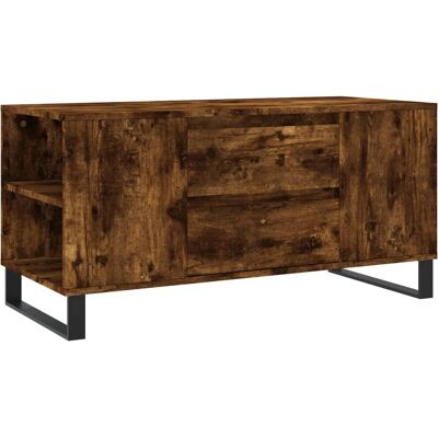 vidaXL Rauchfaust Eichen Couchtisch - Beistelltisch vidaXL Rauchfaust Eichen Couchtisch - Beistelltisch