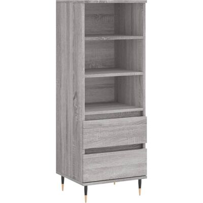 vidaXL 831506 Olohuoneen sivupöytä harmaa Sonoma - Olohuoneen sivupöytä vidaXL 831506 Olohuoneen sivupöytä harmaa Sonoma - Olohuoneen sivupöytä
