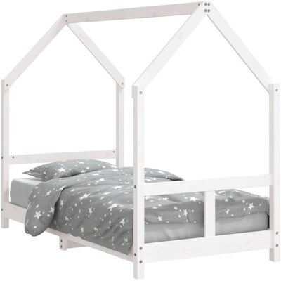 vidaXL 835725 Børneseng Hvid - Børneseng vidaXL 835725 Børneseng Hvid - Børneseng
