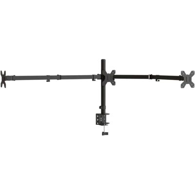 Soporte para triple monitor vidaXL - Acero VESA 75/100 mm - Montaje ajustable Soporte para triple monitor vidaXL - Acero VESA 75/100 mm - Montaje ajustable
