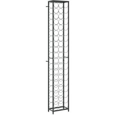 vidaXL Porta Bottiglie - Nero - Porta Bottiglie vidaXL Porta Bottiglie - Nero - Porta Bottiglie