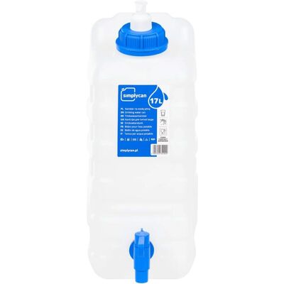 vidaXL Water Container met Kraan 15L - Waterbak vidaXL Water Container met Kraan 15L - Waterbak