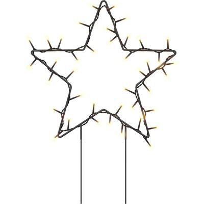 vidaXL Joulvalotähdet - 3 kpl, 50 LED, 29cm vidaXL Joulvalotähdet - 3 kpl, 50 LED, 29cm