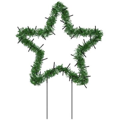 Décorations lumineuses de Noël étoile avec piquets 3 pcs 50 LEDs vidaXL Décorations lumineuses de Noël étoile avec piquets 3 pcs 50 LEDs vidaXL