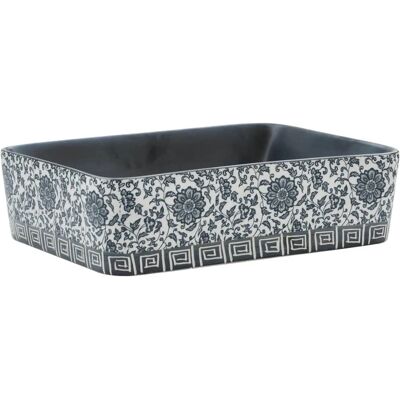 vidaXL Umysłowa Umywalka Czarna Niebieska - Countertop Washbasin vidaXL Umysłowa Umywalka Czarna Niebieska - Countertop Washbasin