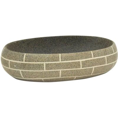vidaXL Wielokolorowa ceramiczna umywalka 59x40x15 cm vidaXL Wielokolorowa ceramiczna umywalka 59x40x15 cm
