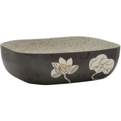 vidaXL wanna umywalka - Prostokątna ceramiczna misa 48x37,5x13,5 cm vidaXL wanna umywalka - Prostokątna ceramiczna misa 48x37,5x13,5 cm