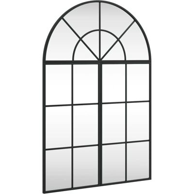 vidaXL Czarny lustro ścienne 60x90 cm - Lustro ścienne vidaXL Czarny lustro ścienne 60x90 cm - Lustro ścienne