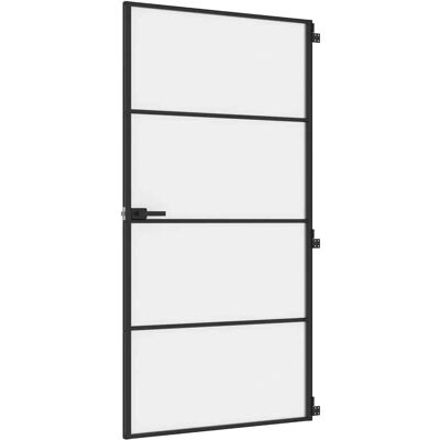 vidaXL Innentür Schlank Schwarz 102,5x201,5 cm - Innentür vidaXL Innentür Schlank Schwarz 102,5x201,5 cm - Innentür