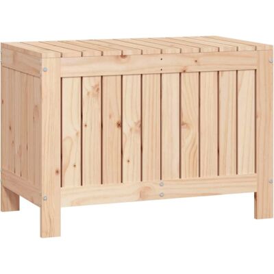 vidaXL Garden Storage Box Solid Pine - Garden Storage Box vidaXL Garden Storage Box Solid Pine - Garden Storage Box