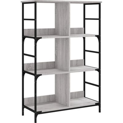 vidaXL 835252 Grijze Sonoma Boekenplank - Boekenplank vidaXL 835252 Grijze Sonoma Boekenplank - Boekenplank