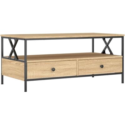 vidaXL Eichenholz Couchtisch - Engineered Wood vidaXL Eichenholz Couchtisch - Engineered Wood
