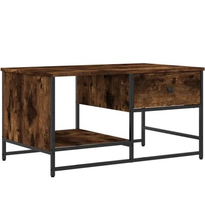 vidaXL Couchtisch Rauch-Eiche - Beistelltisch vidaXL Couchtisch Rauch-Eiche - Beistelltisch