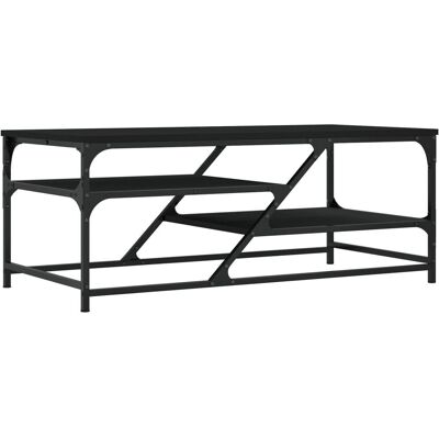 vidaXL 835344 Schwarzer Couchtisch - Beistelltisch vidaXL 835344 Schwarzer Couchtisch - Beistelltisch