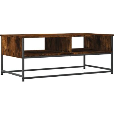 vidaXL 835351 Rauch Eiche Couchtisch - Beistelltisch vidaXL 835351 Rauch Eiche Couchtisch - Beistelltisch