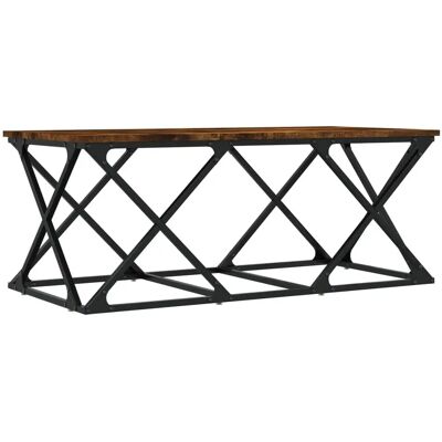vidaXL Smoked Oak Coffee Table - Coffee Table vidaXL Smoked Oak Coffee Table - Coffee Table