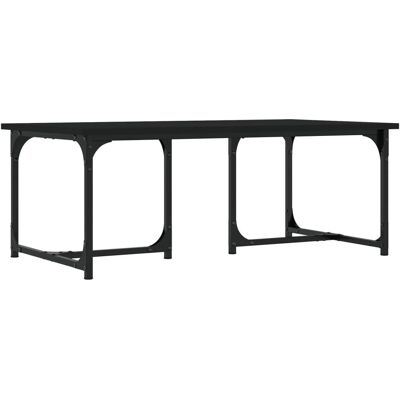 vidaXL 835399 Schwarzer Couchtisch - Kaffeetisch vidaXL 835399 Schwarzer Couchtisch - Kaffeetisch