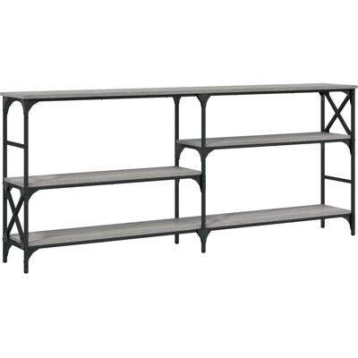 vidaXL 835477 Grijze Sonoma Console Tafel - Bijzettafel / End Tafel vidaXL 835477 Grijze Sonoma Console Tafel - Bijzettafel / End Tafel