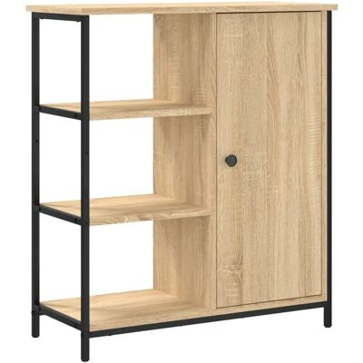 vidaXL Sonoma Eichen Sideboard - Aufbewahrungsschrank - Möbel für Zuhause vidaXL Sonoma Eichen Sideboard - Aufbewahrungsschrank - Möbel für Zuhause