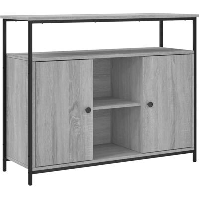 vidaXL 835502 Graues Sonoma Sideboard - Sideboard vidaXL 835502 Graues Sonoma Sideboard - Sideboard