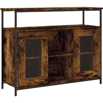 vidaXL 835506 Rauch Eiche Sideboard - Sideboard vidaXL 835506 Rauch Eiche Sideboard - Sideboard