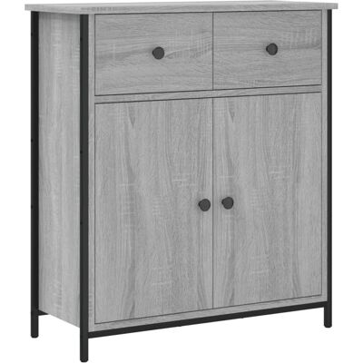 vidaXL 835527 Grauer Sonoma Sideboard - Stauraumschrank vidaXL 835527 Grauer Sonoma Sideboard - Stauraumschrank