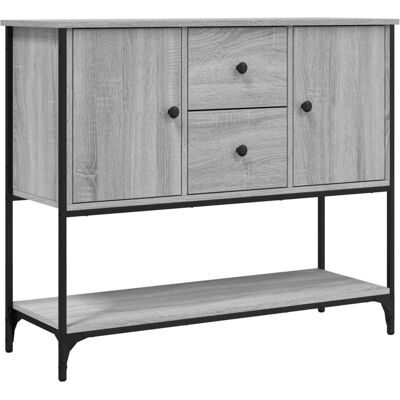 vidaXL Harmaa Sonoma Lipasto - Sideboard Storage Cupboard vidaXL Harmaa Sonoma Lipasto - Sideboard Storage Cupboard