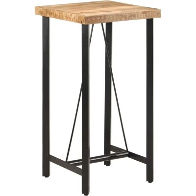 vidaXL 356380 Massives Mangoholz Bartisch - Küche/Esszimmer - Braun vidaXL 356380 Massives Mangoholz Bartisch - Küche/Esszimmer - Braun