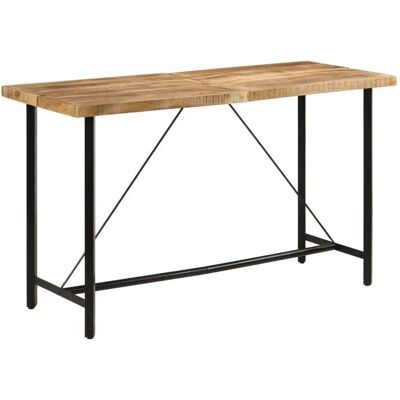 vidaXL 356383 Mango Holz Bar Tisch - Ess- & Kaffeetisch - Braun vidaXL 356383 Mango Holz Bar Tisch - Ess- & Kaffeetisch - Braun