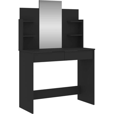 vidaXL 837575 schwarzer Schminktisch - Vanity set vidaXL 837575 schwarzer Schminktisch - Vanity set