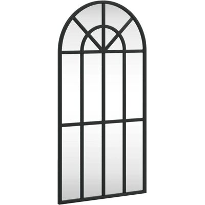 Lustro ścienne vidaXL 30x60 cm Czarny Łuk Lustro ścienne vidaXL 30x60 cm Czarny Łuk
