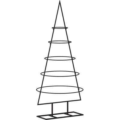 vidaXL Zwart metalen kerstboom - Kerstboom vidaXL Zwart metalen kerstboom - Kerstboom