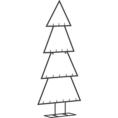 vidaXL 90 cm Schwarzer Metall-Weihnachtsbaum - Für den Außenbereich vidaXL 90 cm Schwarzer Metall-Weihnachtsbaum - Für den Außenbereich