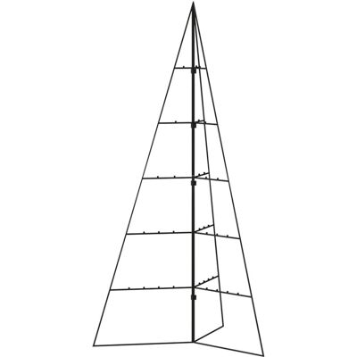 vidaXL Schwarzer Metall-Weihnachtsbaum - Weihnachtsbaum vidaXL Schwarzer Metall-Weihnachtsbaum - Weihnachtsbaum