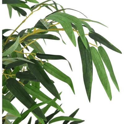 Arbre de Bambou Artificiel vidaXL - Vert - 180 cm - Plante Factice - 1216 Feuilles - Publicité Arbre de Bambou Artificiel vidaXL - Vert - 180 cm - Plante Factice - 1216 Feuilles - Publicité