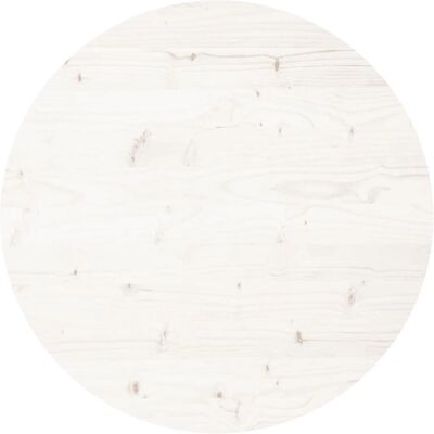 vidaXL Plateau de table rond blanc - Table - Publicité vidaXL Plateau de table rond blanc - Table - Publicité
